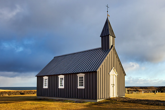 The Black Church of Budir
